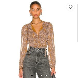 MinkPink - Mirleft Chiffon Top in Multi